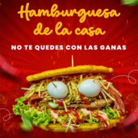 HAMBURGUESA PICADA